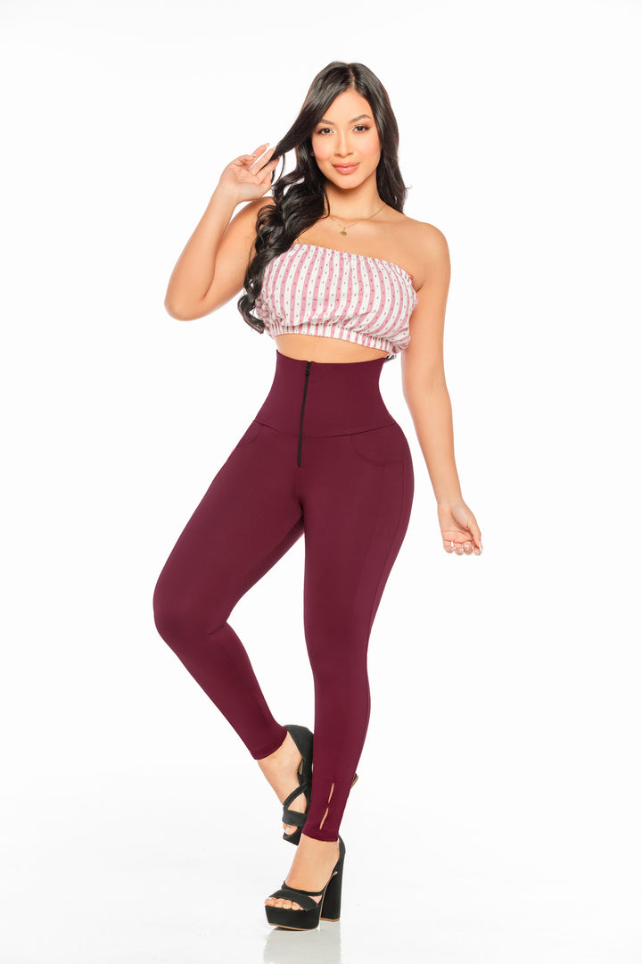 Legging pretina alta con faja interna SMI1313