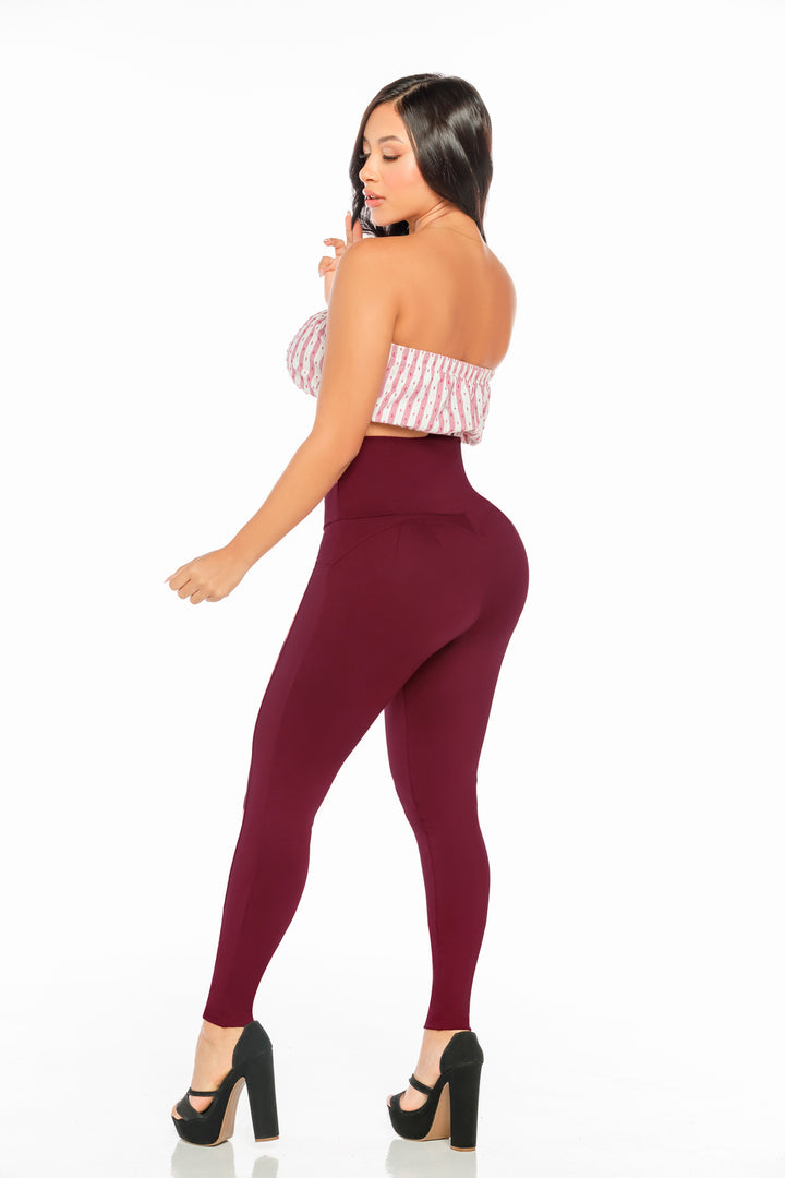Legging pretina alta con faja interna SMI1313