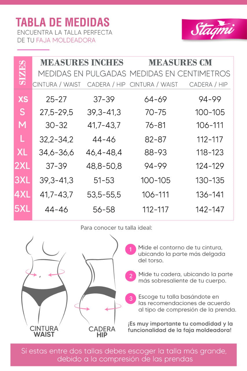 La Miss BumBum Faja Extra 3 niveles SMI7085 Black