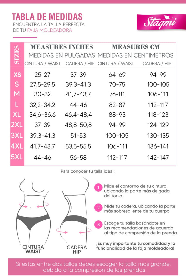 La Miss BumBum Faja Extra 3 niveles SMI7085 Black